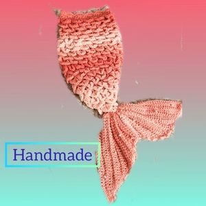MERMAID TAIL BABY SIZE (3-6MONTHS) HANDMADE